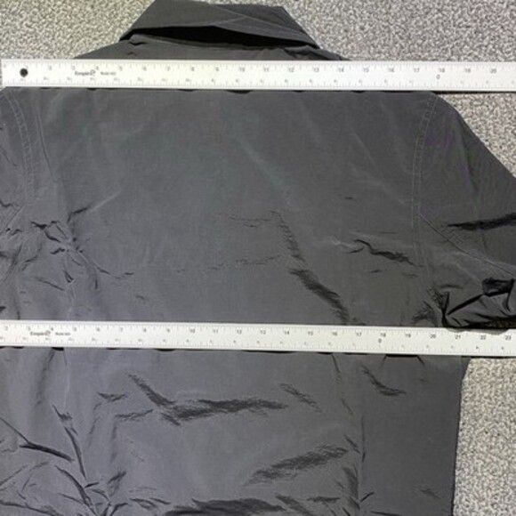 BP Nordstrom Shacket M Black Overshirt Streetwear Layering Fall Winter New - Picture 14 of 16